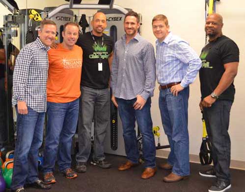 From left to right. . . Brian Ray, President Hank Ramsey, Certified Trainer Stephen Treasure, Certified Trainer Don Saladino, Certified Trainer to the stars, co-owner of Drive495 Fitness, Matt Cousins, Certified Trainer Steven Character, Certified Trainer From left to right. . . Brian Ray, President Hank Ramsey, Certified Trainer Stephen Treasure, Certified Trainer Don Saladino, Certified Trainer to the stars, co-owner of Drive495 Fitness, Matt Cousins, Certified Trainer Steven Character, Certified Trainer