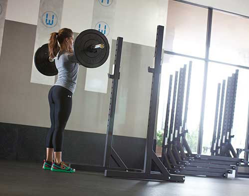 Jesica Salyer Former Collegiate Volleyball Player Lifting Weights Jesica Salyer Former Collegiate Volleyball Player Lifting Weights