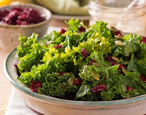 kale and arugula salad