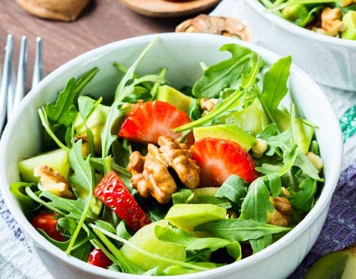 Avocado Walnut Salad Recipe