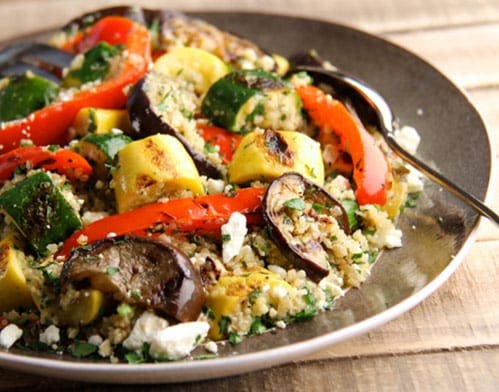 Grilled Veggies and Quinoa Salad Recipe