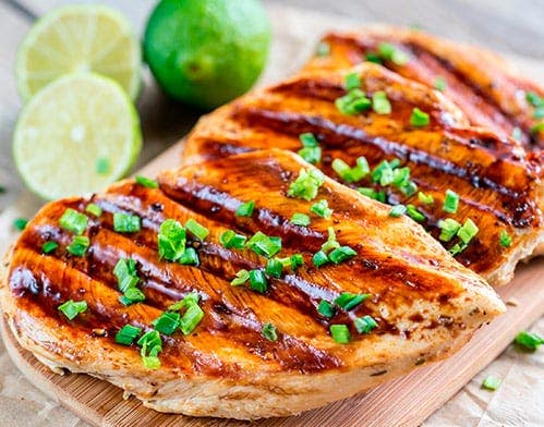 marinated grilled lime chicken