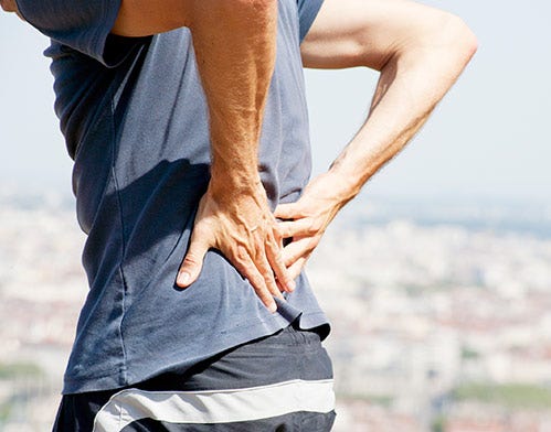 massage lower back pain