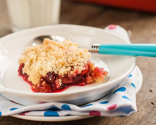 Mixed berry crisp