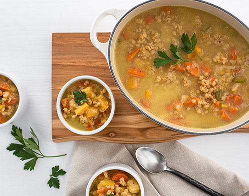 lentil squash soup