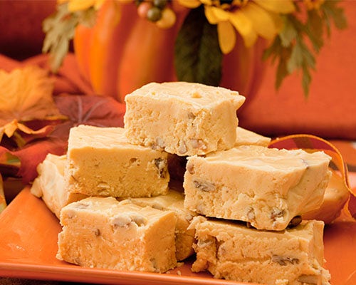 Vegan Pumpkin Fudge