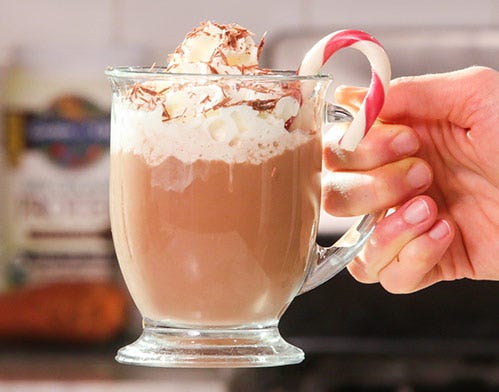 hot chocolate smoothie