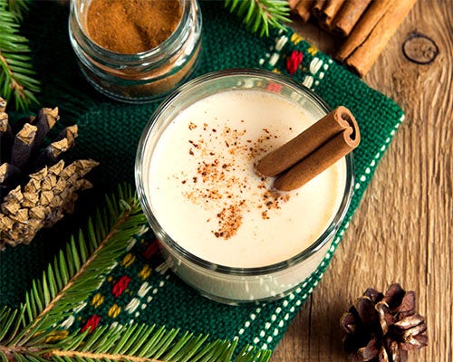 Raw vegan holiday nog