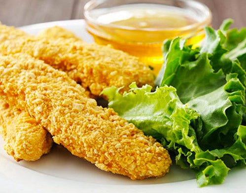 Almond Crusted Chicken Strips