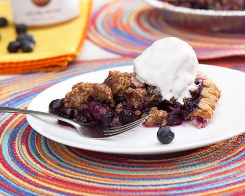 Almond butter and jelly pie Almond butter and jelly pie