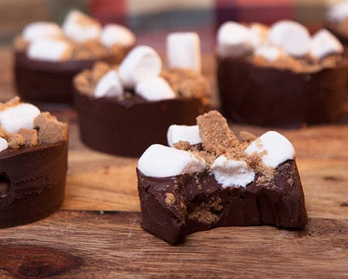 Indoor s'mores Indoor s'mores