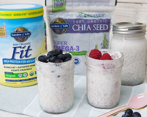 Chia Seed Protein Pudding