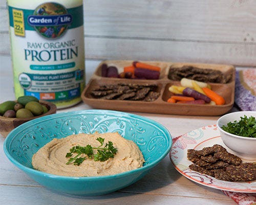 Protein packed hummus