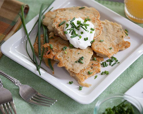 Irish potato pancakes Irish potato pancakes