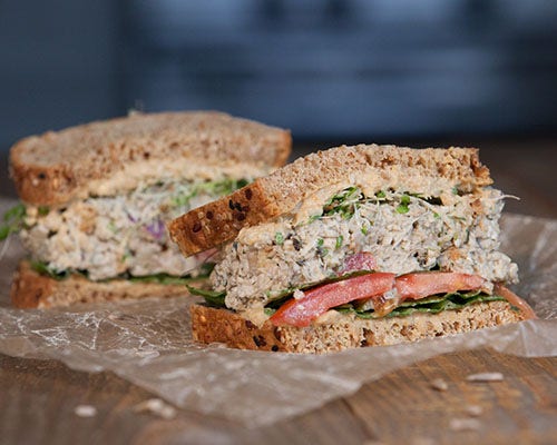 Vegan Tuna Salad Sandwich Vegan Tuna Salad Sandwich
