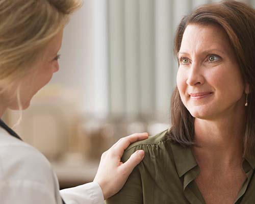 Early Onset Alzheimer's - Doctor speaking with patient Early Onset Alzheimer's - Doctor speaking with patient