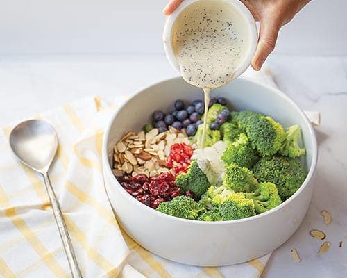 broccoli autumn salad