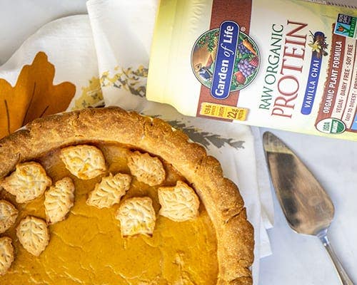 Vanilla Chai Pumpkin Pie