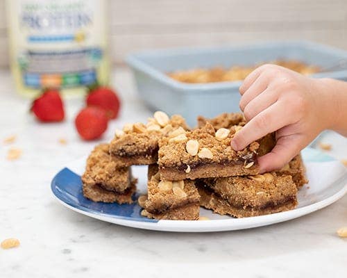 Peanut Butter & Jelly Bars