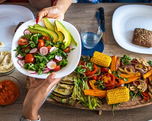 plant-based dish for dinner