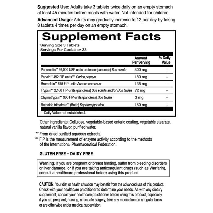 Wobenzym N 800 tabs Mucos Pharma DR Vitamin Solutions