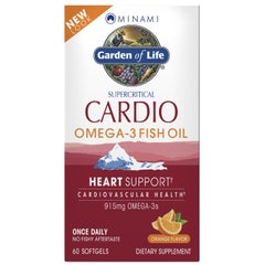 Minami Cardio Omega-3 Fish Oil Orange - 60 Softgels