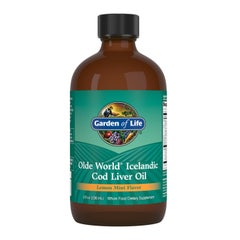 Olde World Icelandic Cod Liver Oil Lemon Mint - 8 fl oz (236 ml) Liquid