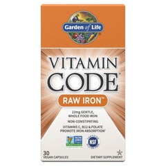 Vitamin Code Raw Iron Capsules