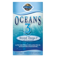 Oceans 3 Beyond Omega-3 with OmegaXanthin 60 Softgels