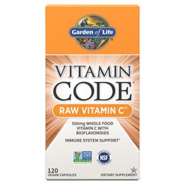 Vitamin Code Raw Vitamin C 120 Capsules