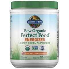 Raw Organic Perfect Food Energizer Yerba Mate Pomegranate 9.73oz (276g) Powder