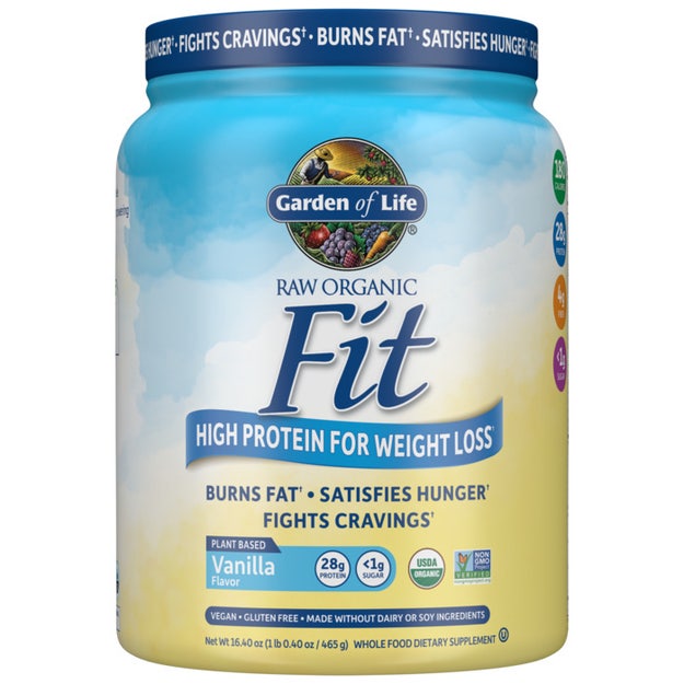 Raw Organic Fit Protein Powder for Weight Loss Vanilla