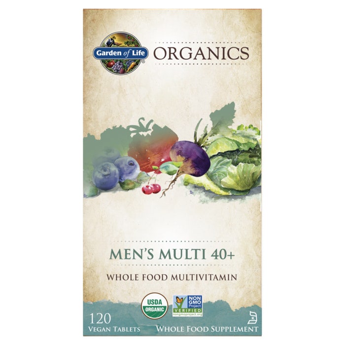 Organics Men's Multi 40+ 120 Tablets