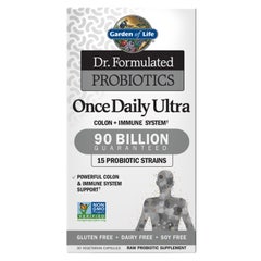 Dr. Formulated Probiotics Once Daily Ultra Cooler 30 Capsules