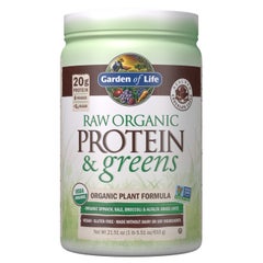 Raw Protein & greens Chocolate Cacao 22oz (610g) Powder