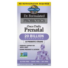 Dr. Formulated Probiotics Once Daily Prenatal Shelf-Stable 30 Capsules