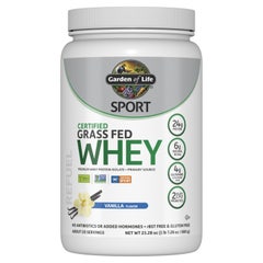 SPORT Certified Grass Fed Whey Powder - Vanilla