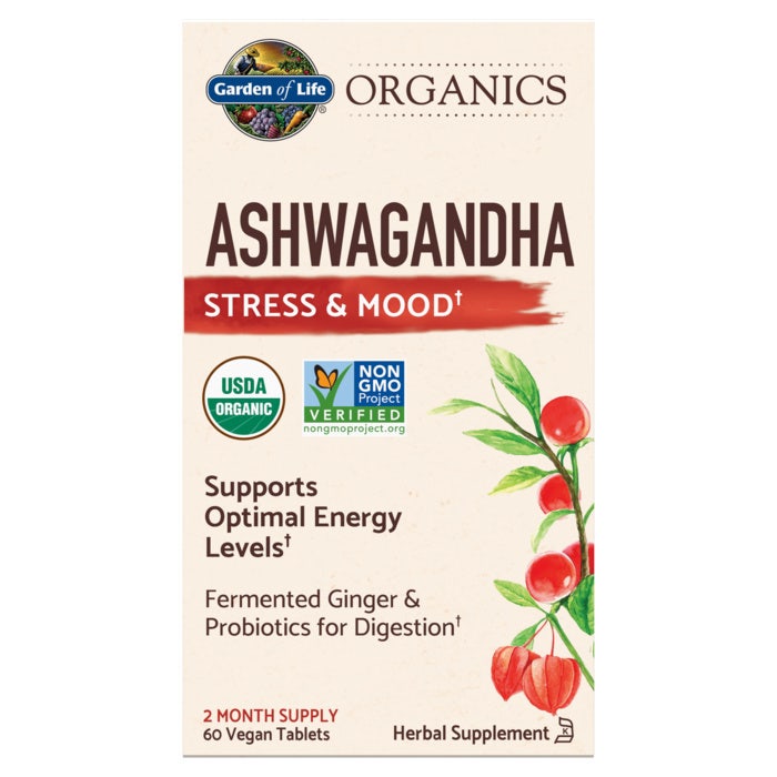 Organics Ashwagandha 60 Tablets