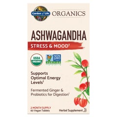 Organics Ashwagandha 60 Tablets