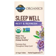 Organics Sleep Well 30 Tablets