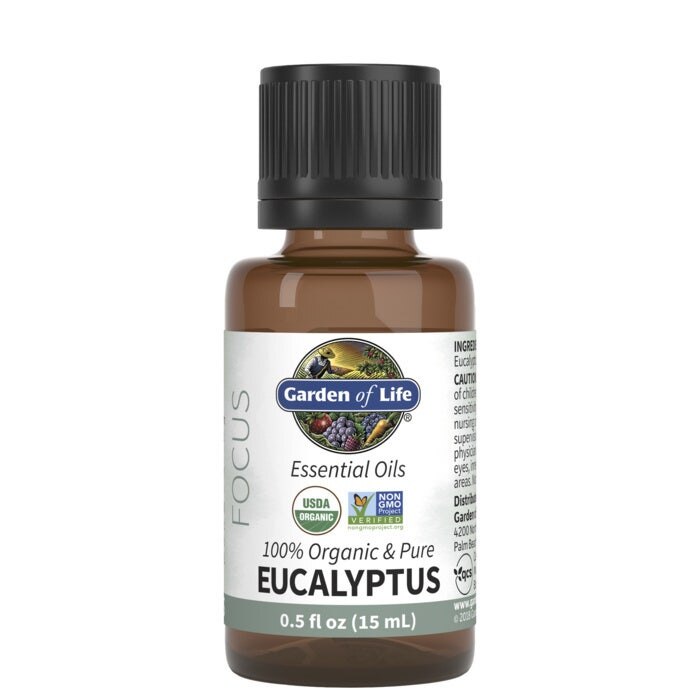 Essential Oils Eucalyptus 0.5 fl oz (15 mL) | Garden of Life