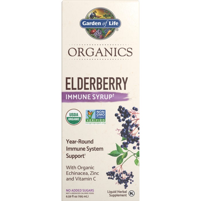Organics Elderberry Immune Syrup† Liquid