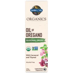 Organics Oil of Oregano Seasonal Drops† Liquid