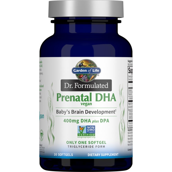 Dr. Formulated Prenatal DHA Vegan Softgels