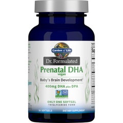 Dr. Formulated Prenatal DHA Vegan Softgels