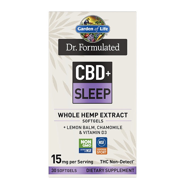 Dr. Formulated CBD+ Sleep Softgels