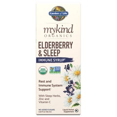 mykind Organics Elderberry & Sleep Immune Syrup Liquid
