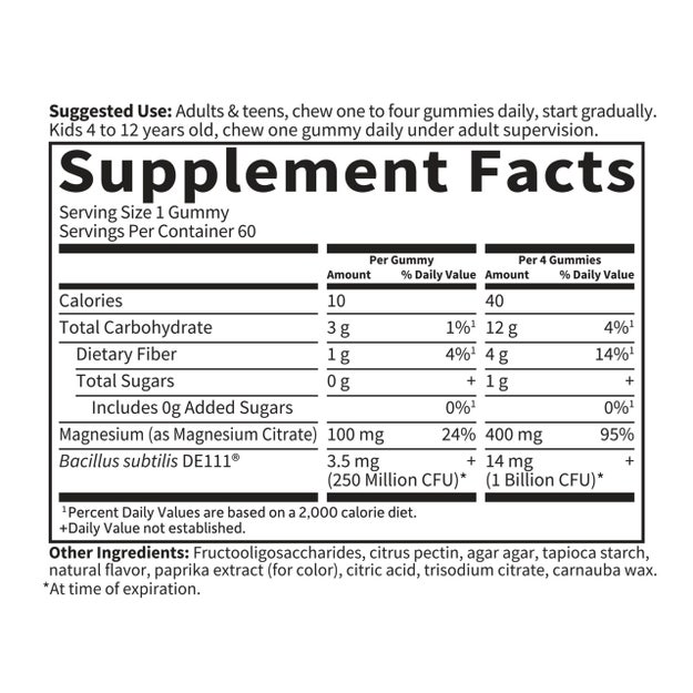 Dr. Formulated Magnesium Gummies - Raspberry