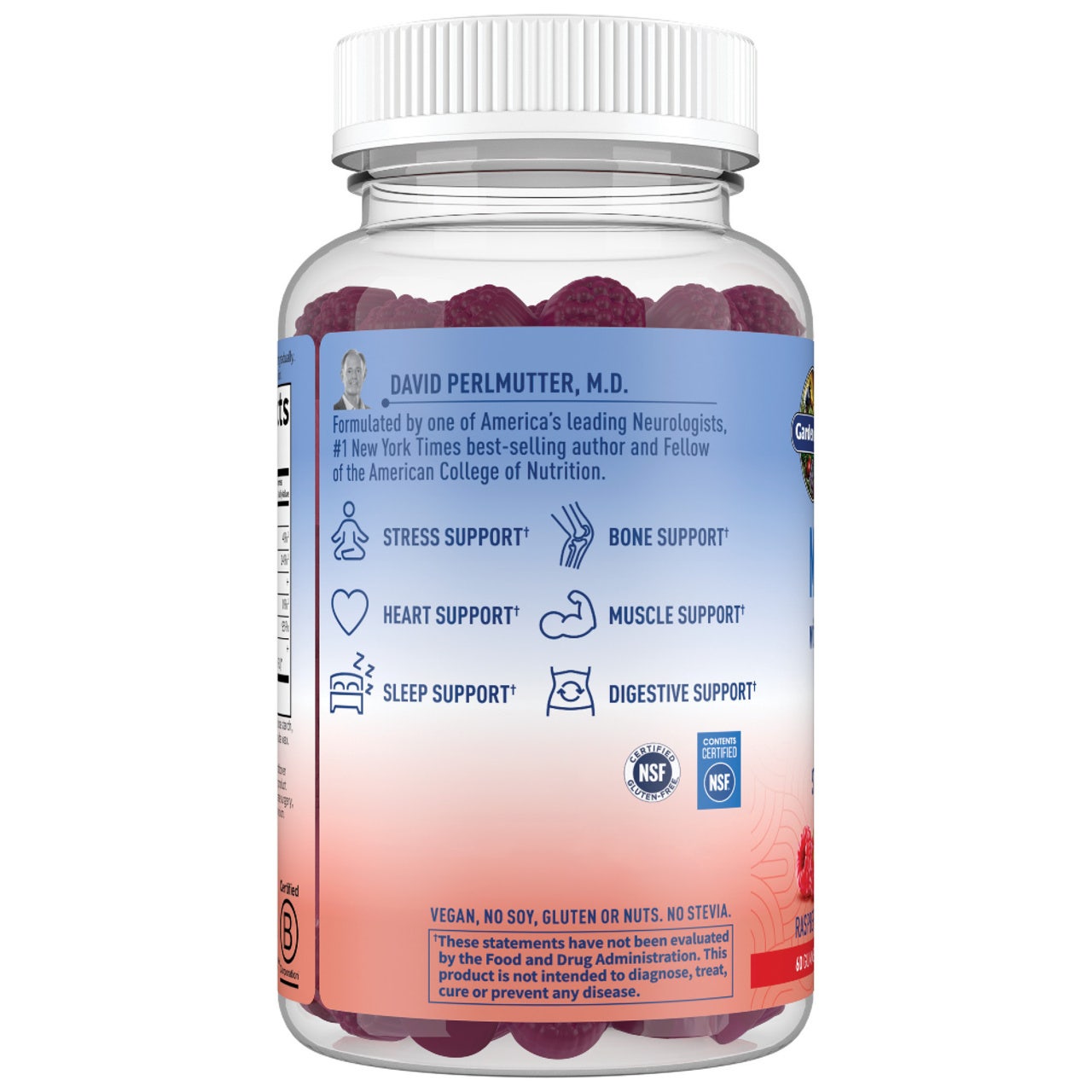 Raspberry Magnesium Gummies | Garden of Life