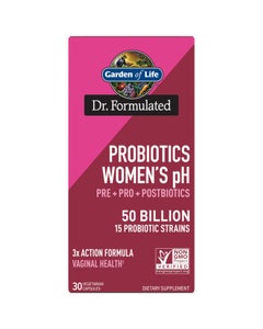 Dr. Formulated Probiotics Women's pH 50 Billion 30 Capsules
